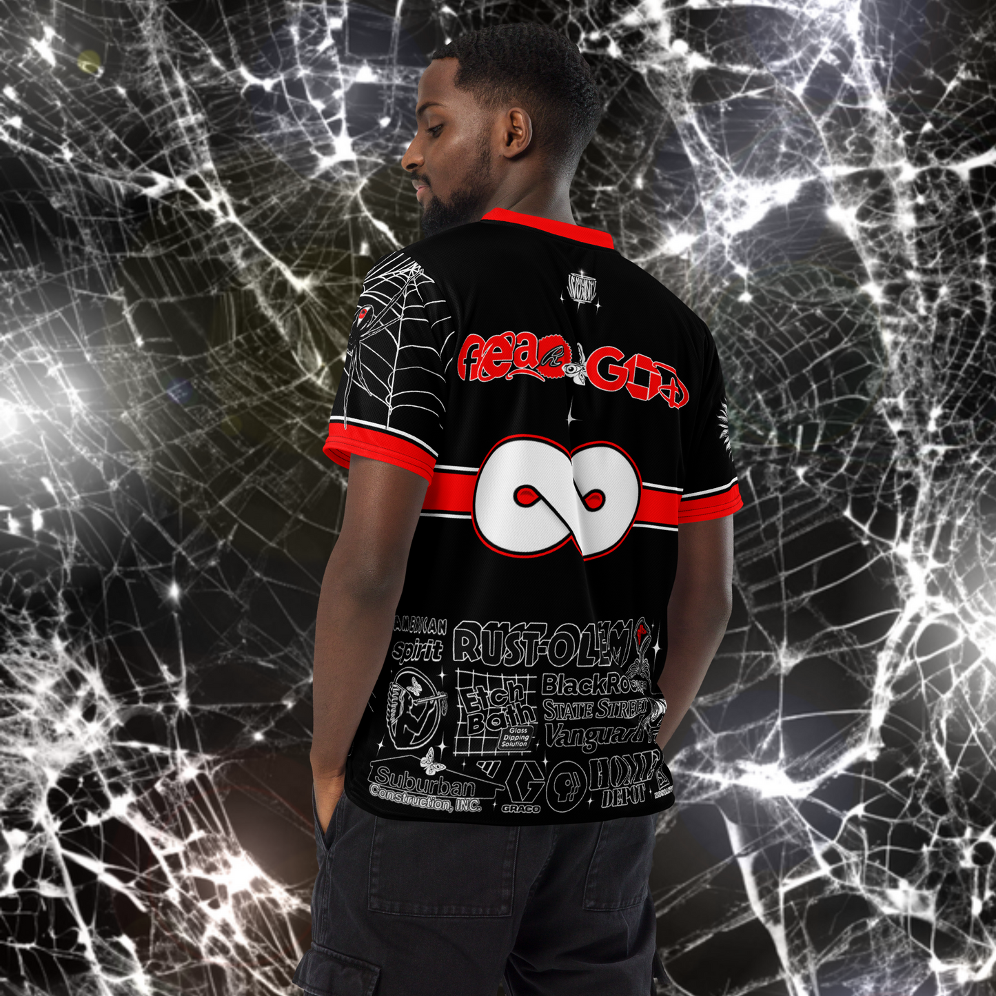 HearEyeAm | EyeF.L.Y Elite Soccer/Football Jersey/Kit (Home Black)