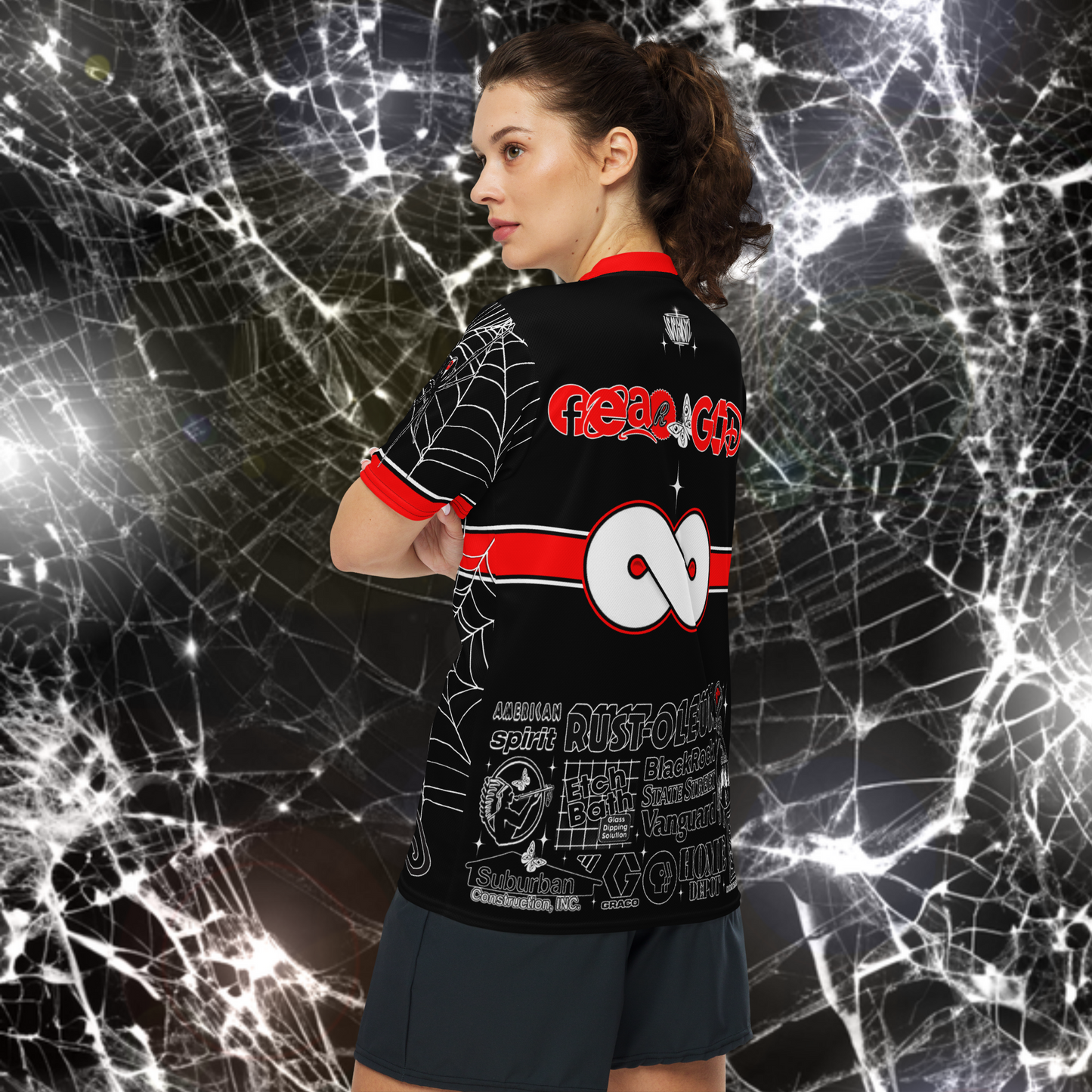 HearEyeAm | EyeF.L.Y Elite Soccer/Football Jersey/Kit (Home Black)