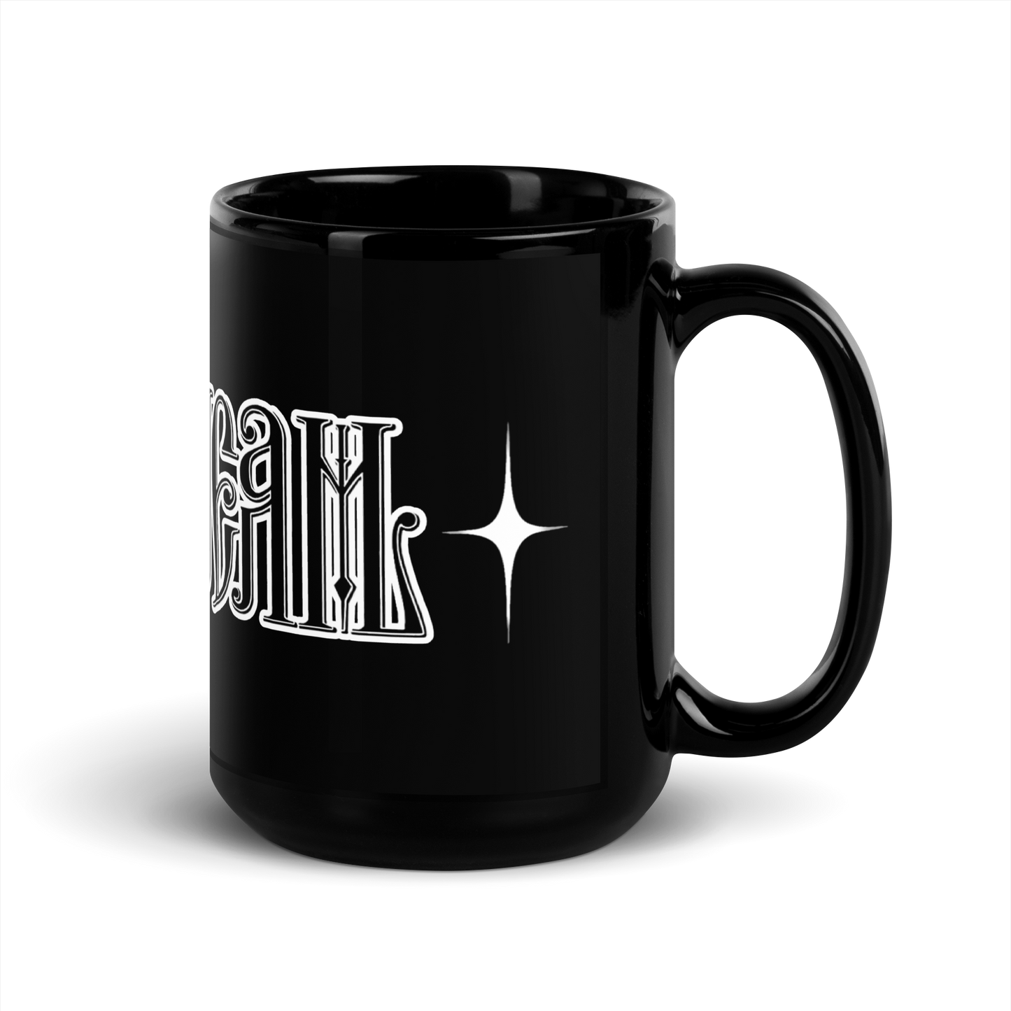 HearEyeAm Black/White Classic Glossy Mug