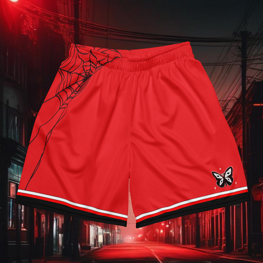 HearEyeAm | EyeF.L.Y Elite Sports Shorts (Web Red)